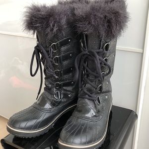 Sorel Faux Fur-Lined Waterproof Winter Boots
